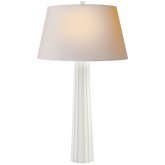 Fluted Spire Large Table Lamp